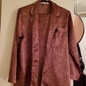 Victoria's Secret Satin Pajamas